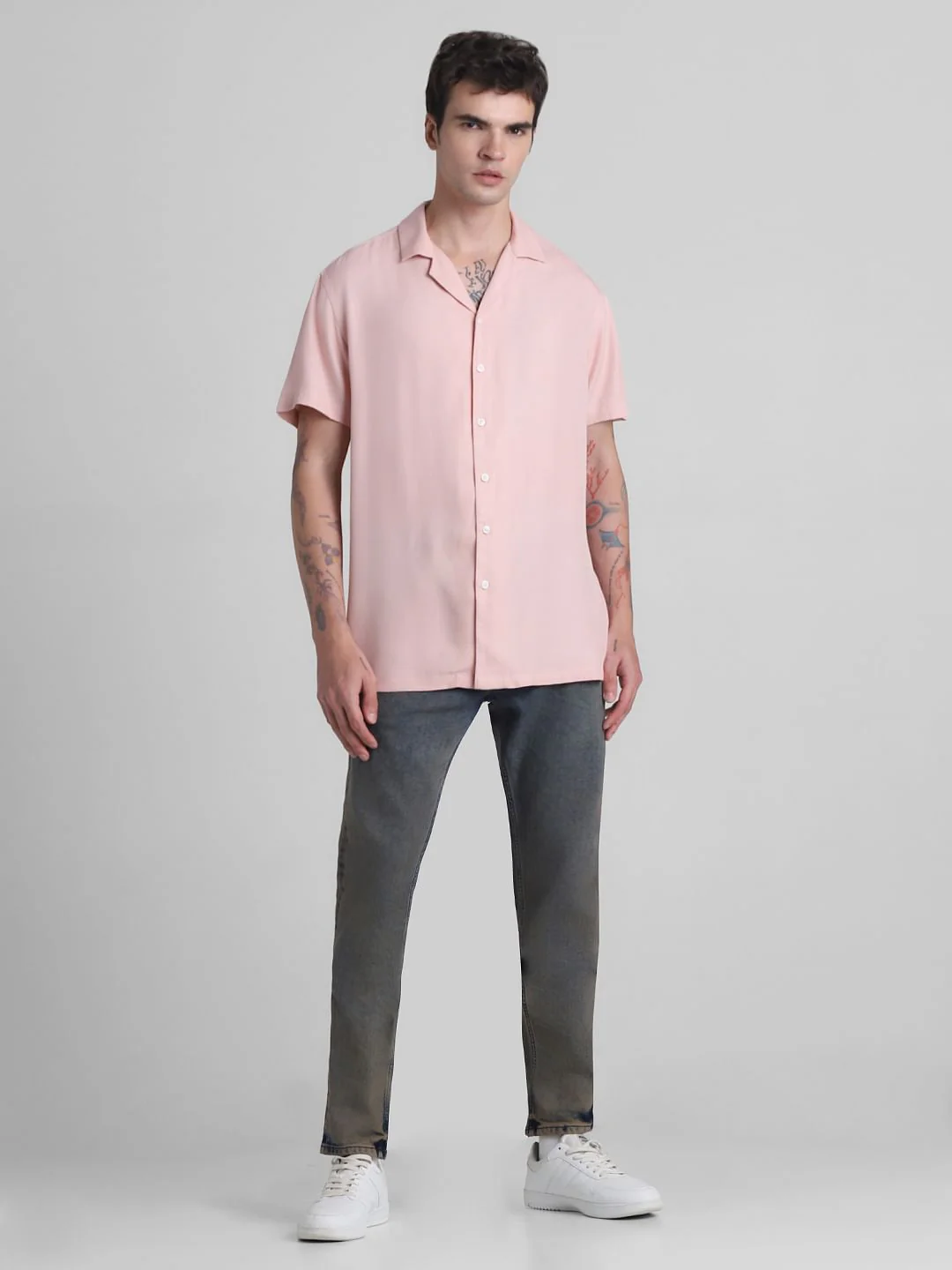 Pink Short Sleeves Shirt - Image 6