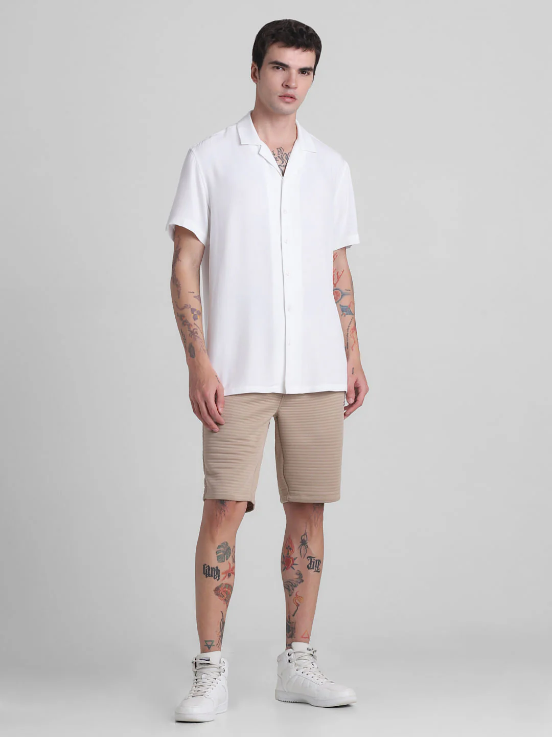 White Short Sleeves Shirt - Image 6