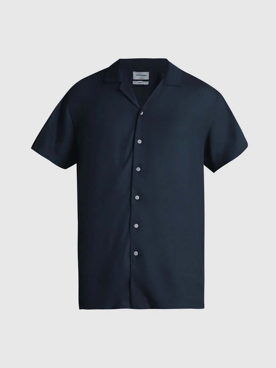 Dark Blue Short Sleeves Shirt - Image 7