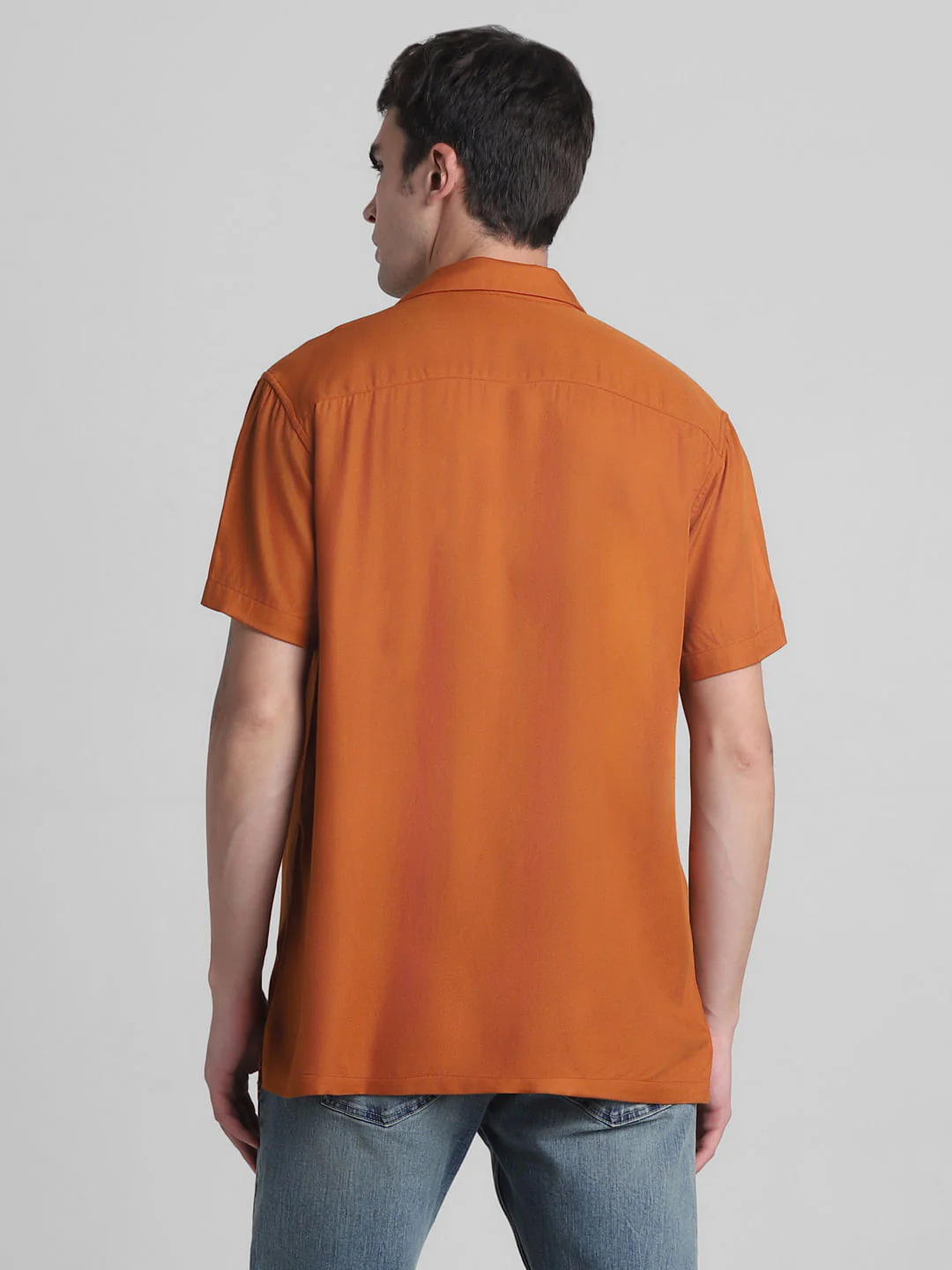 Brown Short Sleeves Shirt - Image 4