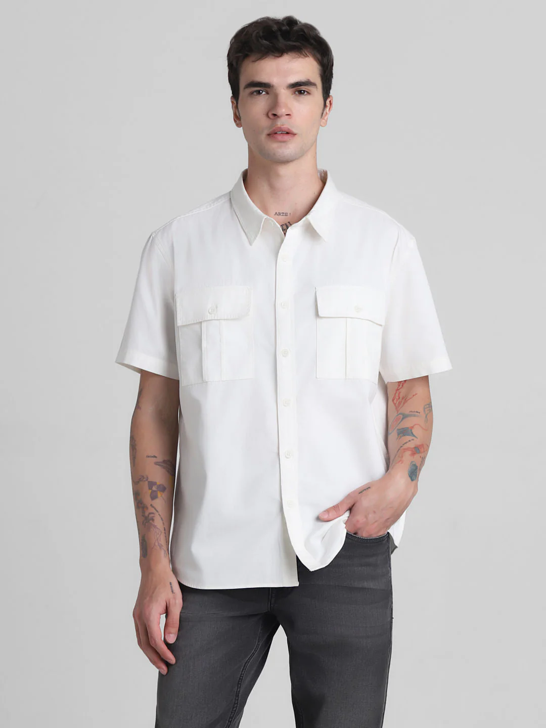 Off-White Oversized Short Sleeves Shirt - Image 2