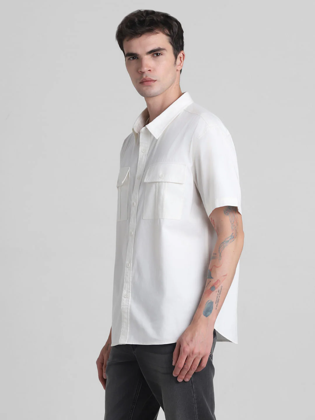 Off-White Oversized Short Sleeves Shirt - Image 3
