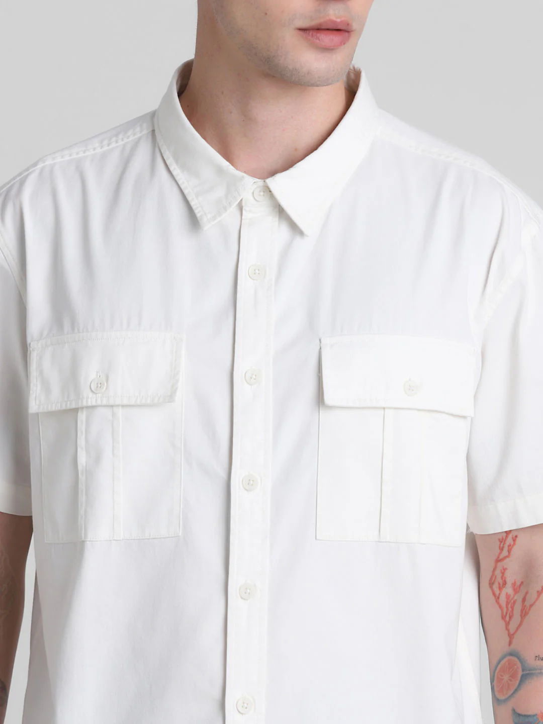 Off-White Oversized Short Sleeves Shirt - Image 5