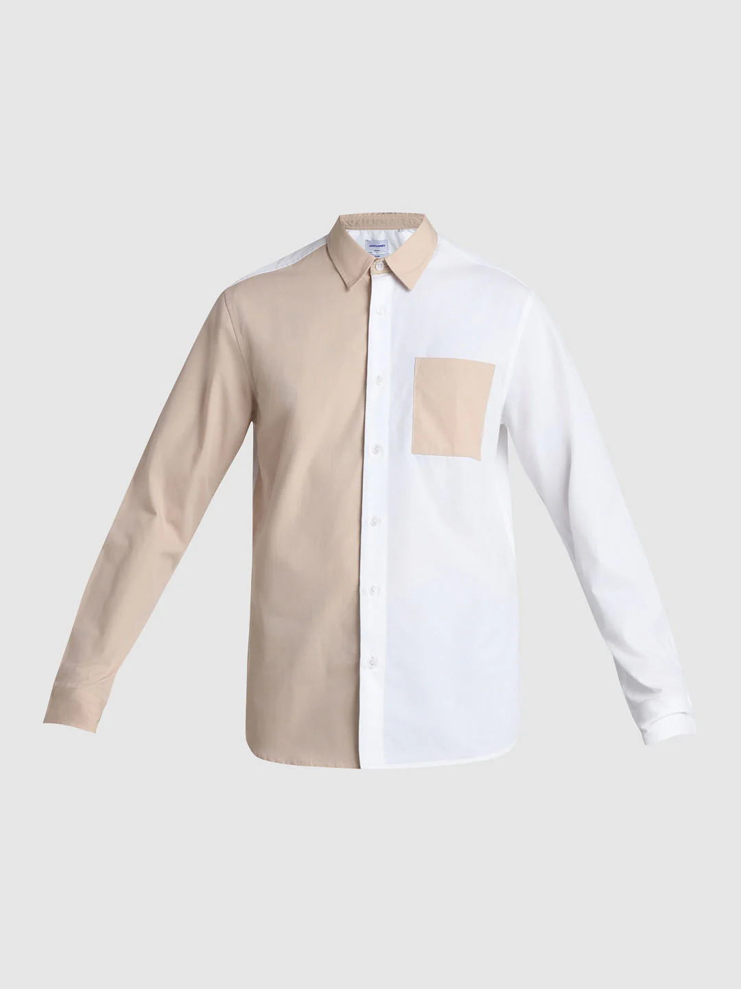 Brown Colourblocked Full Sleeves Shirt - Image 7