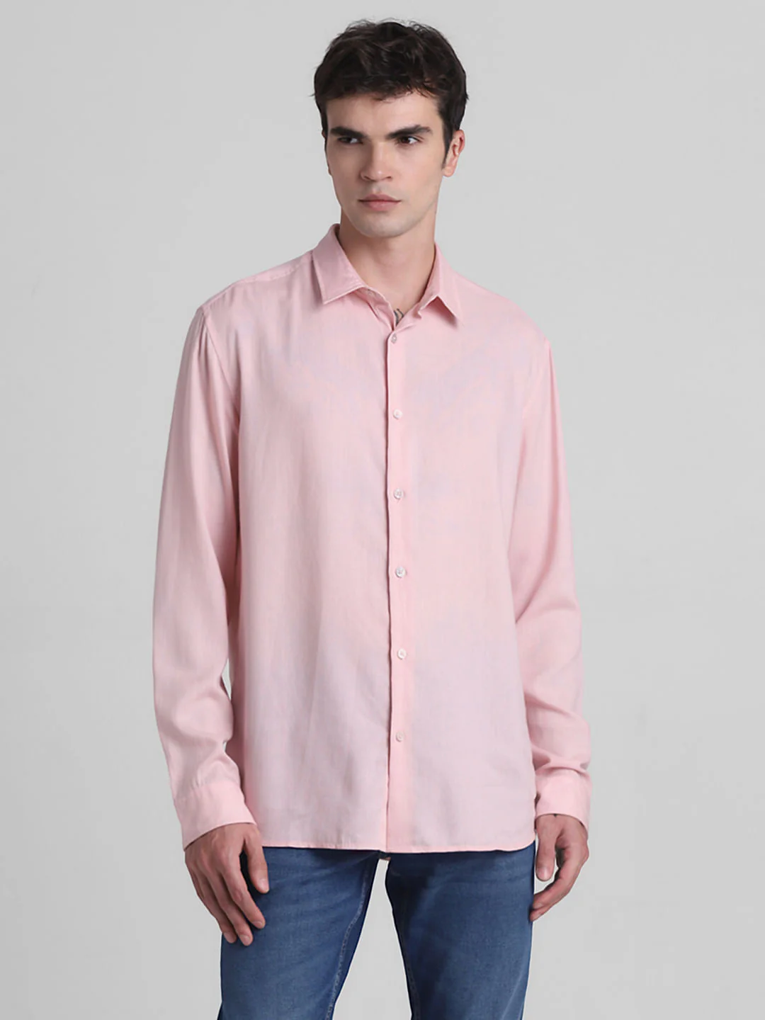 Pink Full Sleeves Shirt - Image 2