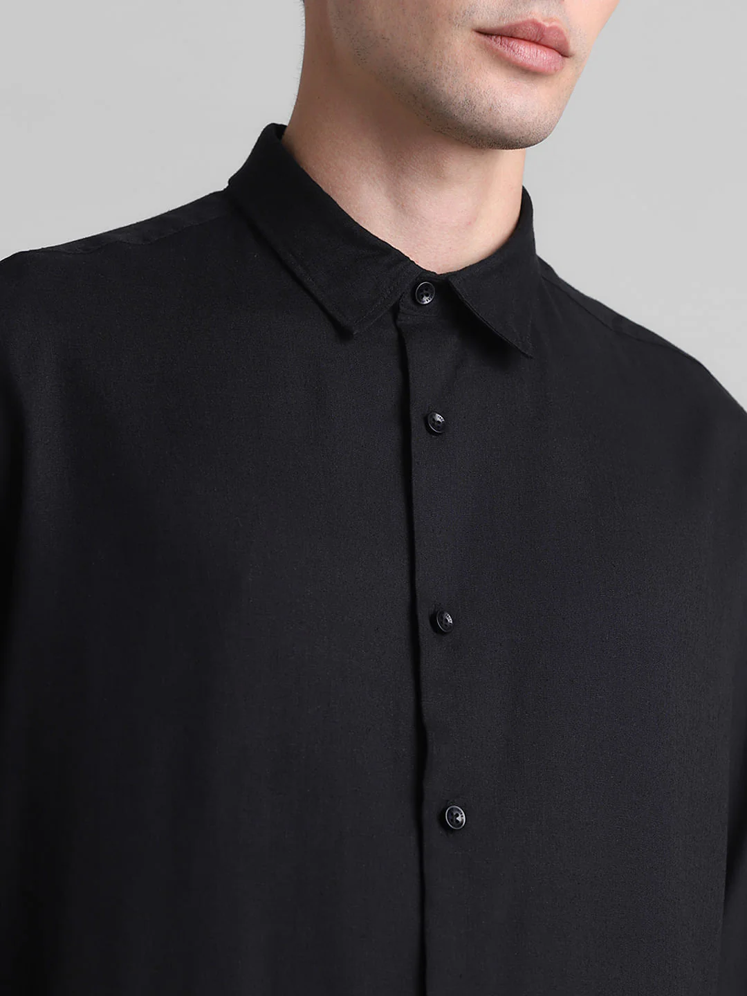 Black Full Sleeves Shirt - Image 5