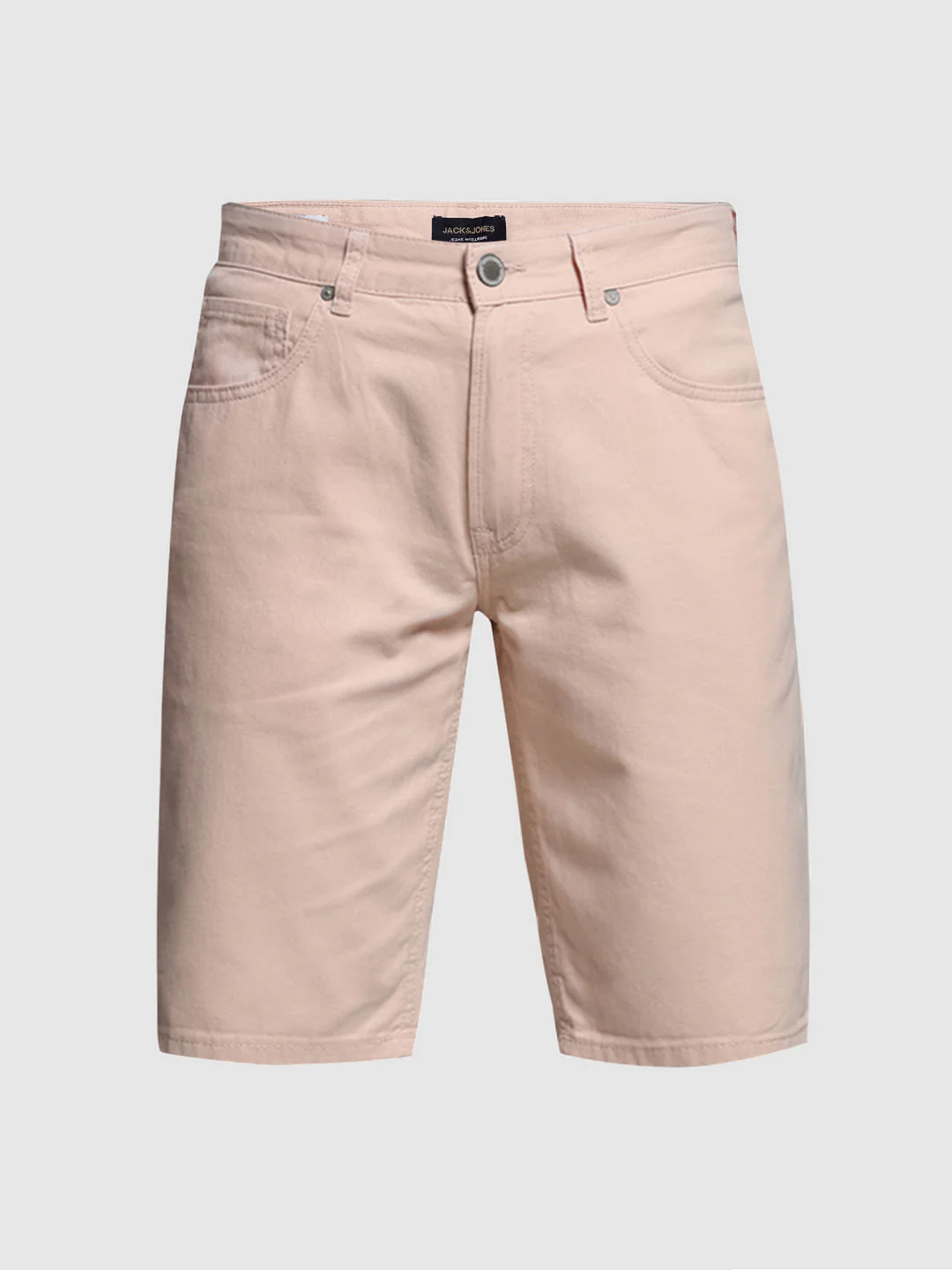 Pink Mid Rise Cotton Shorts - Image 7