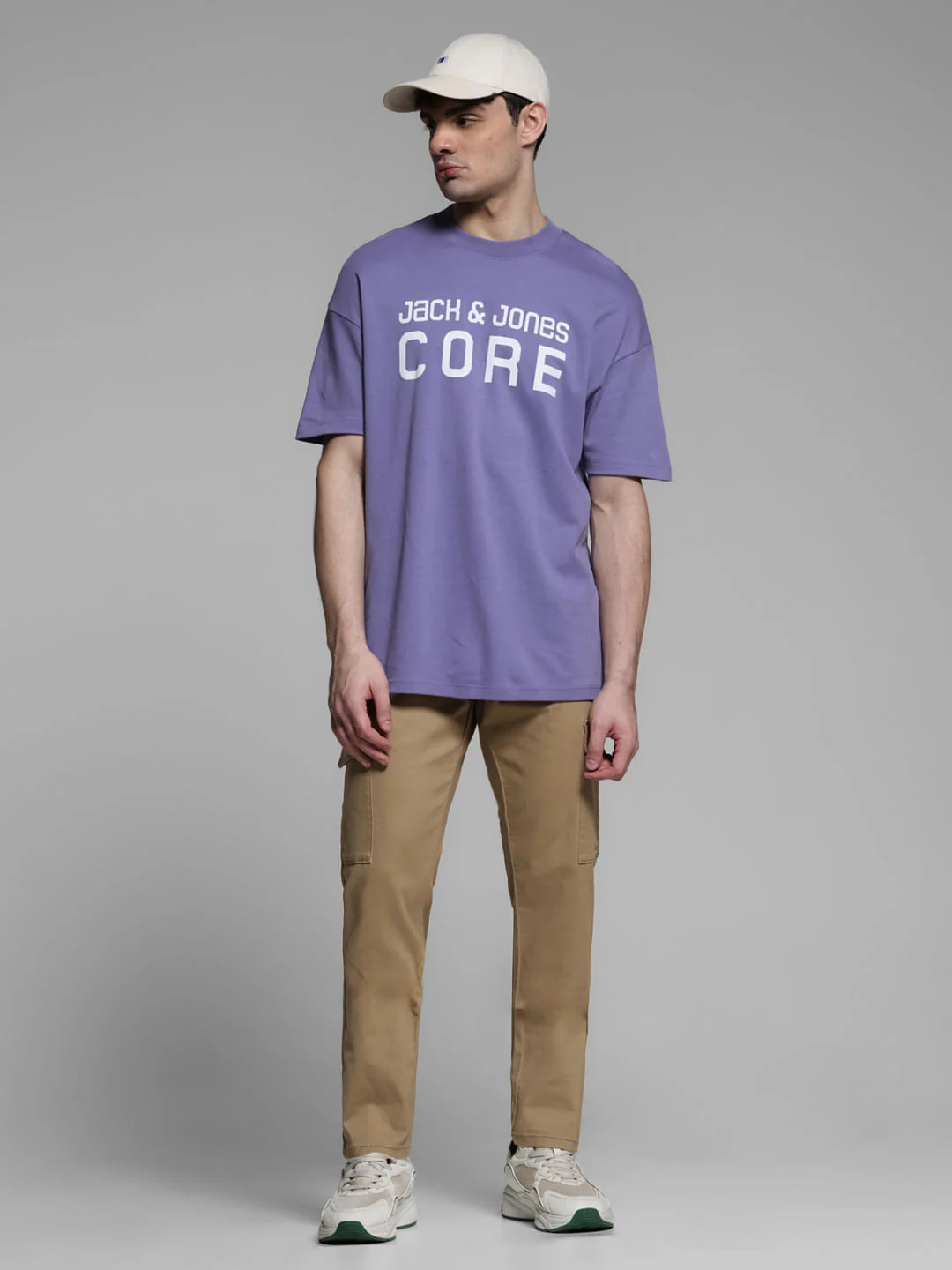 Brown Mid Rise Cargo Trousers - Image 6