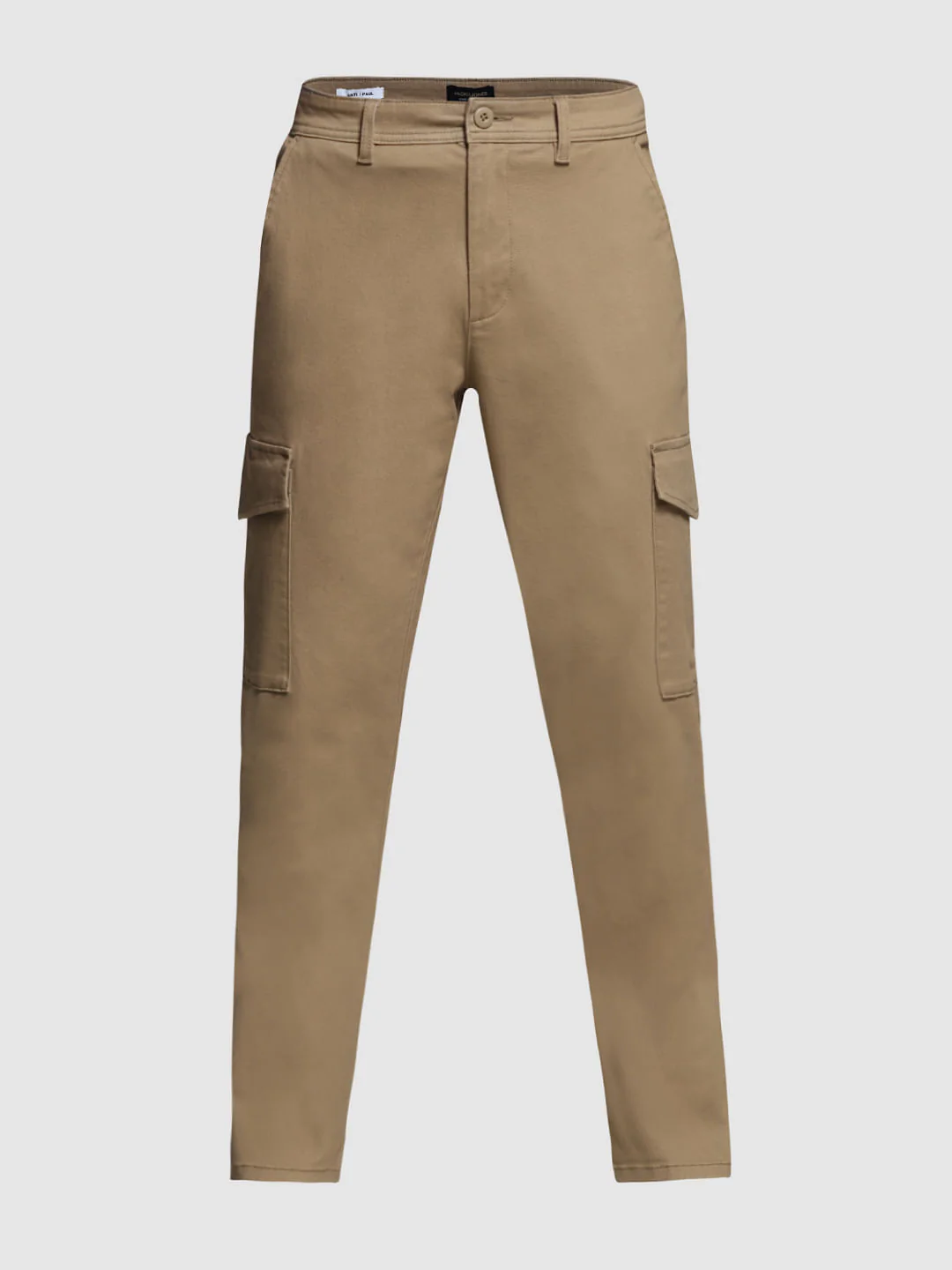 Brown Mid Rise Cargo Trousers - Image 7