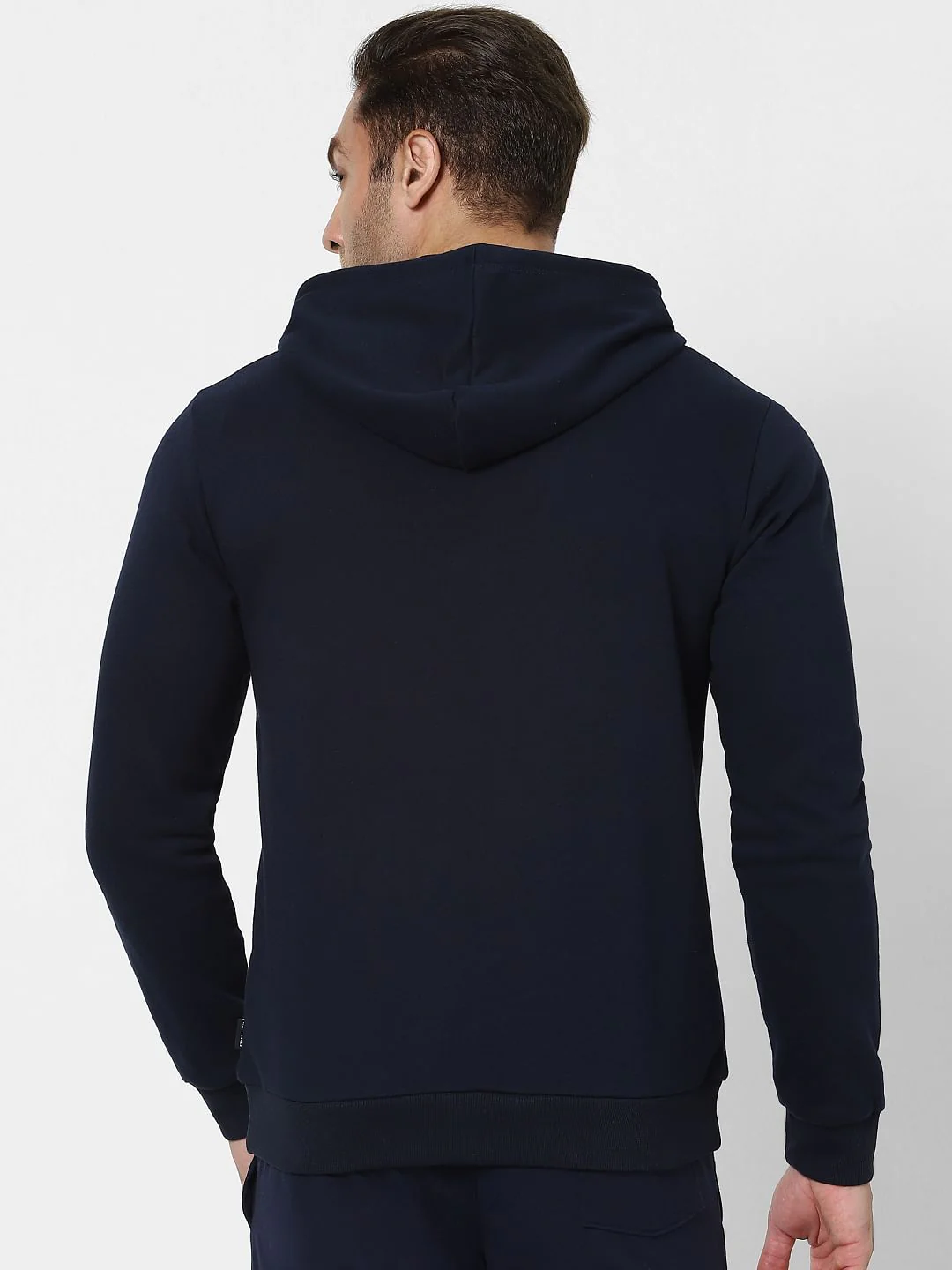 Blue Zip Up Hooded Sweatshirt - Image 4