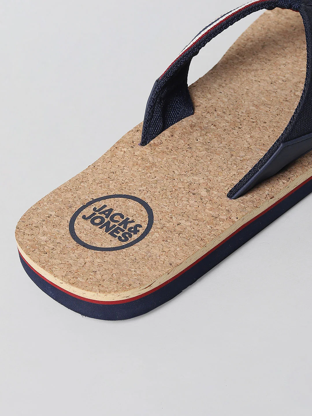 Beige and Blue Flip Flops - Image 12