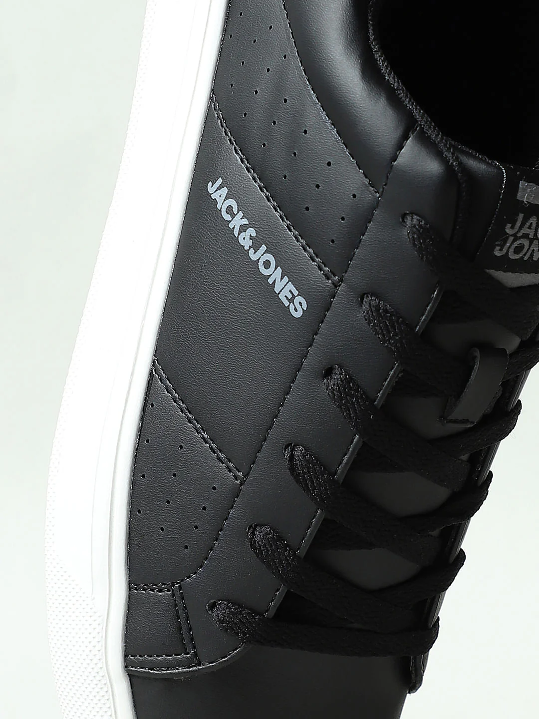 Black PU Sneakers - Image 11