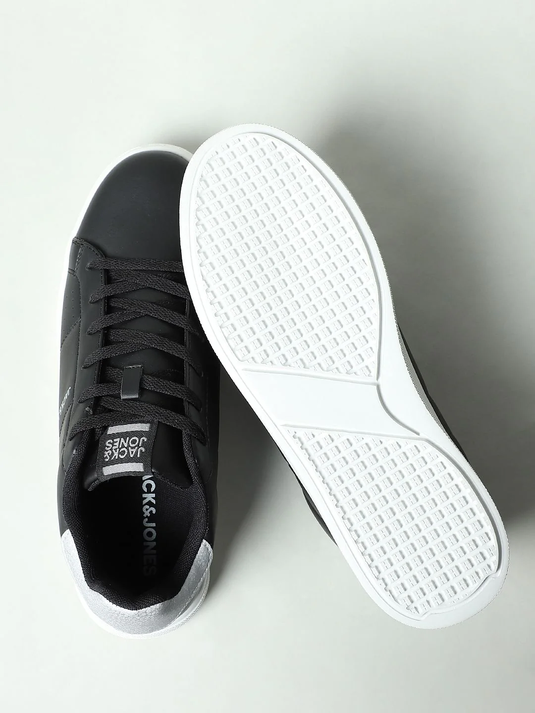 Black PU Sneakers - Image 8