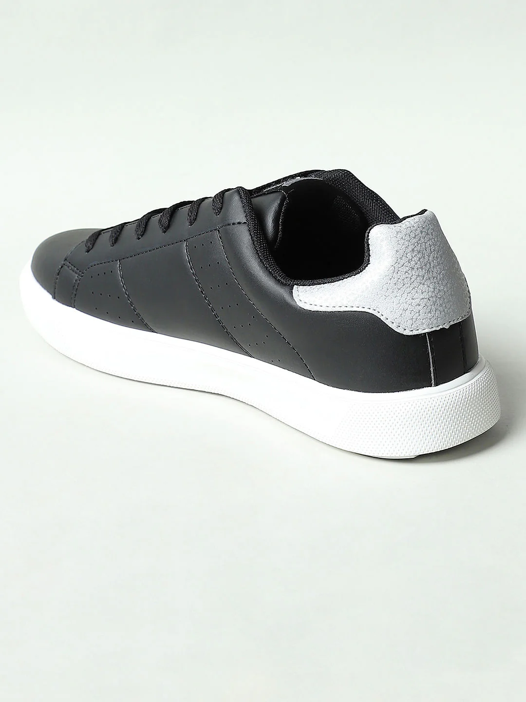 Black PU Sneakers - Image 9