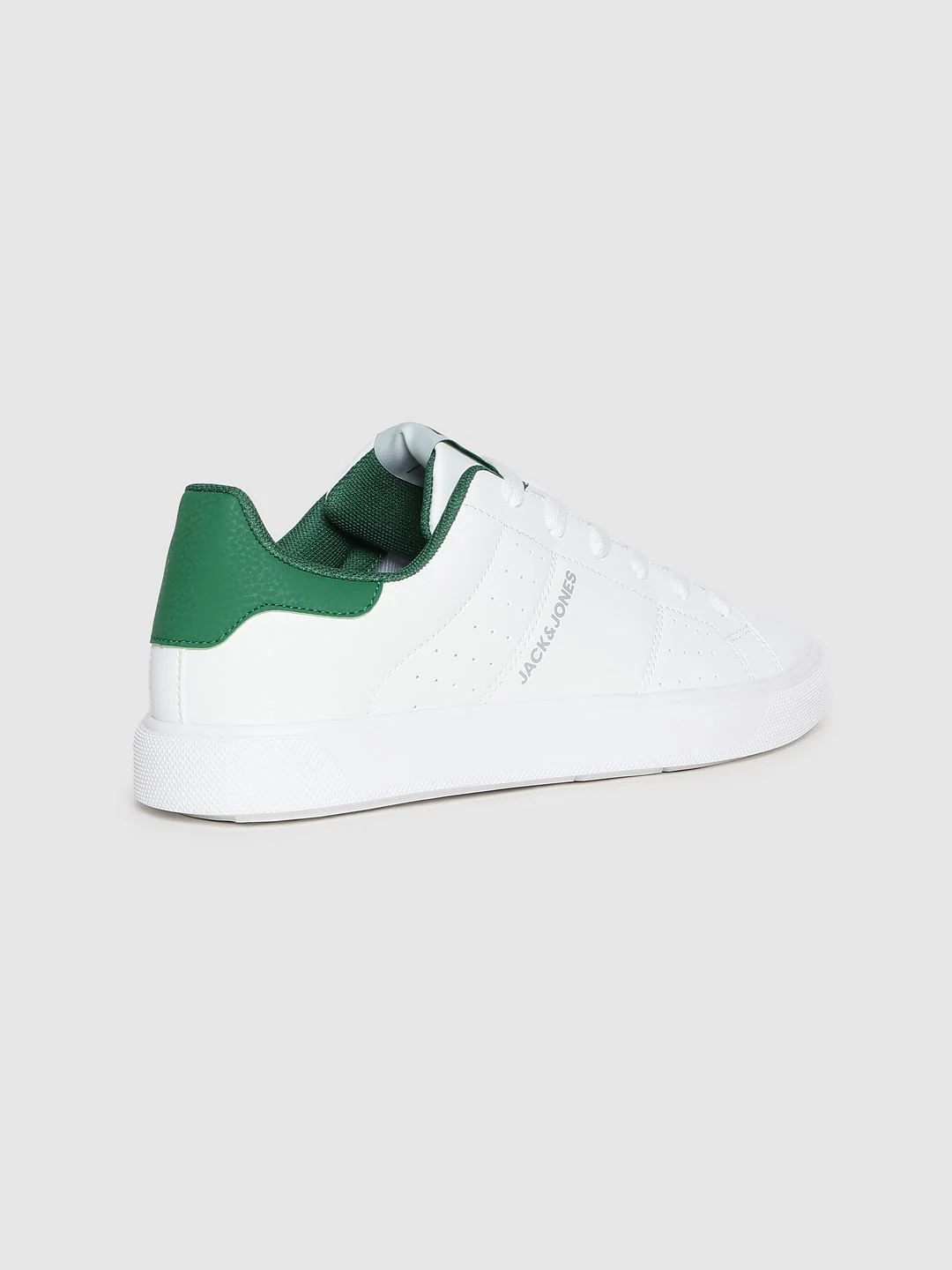 White Lace Up Sneakers - Image 3