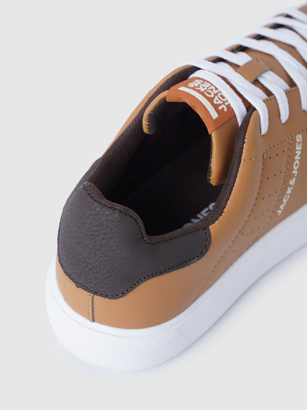 Tan PU Sneakers - Image 7