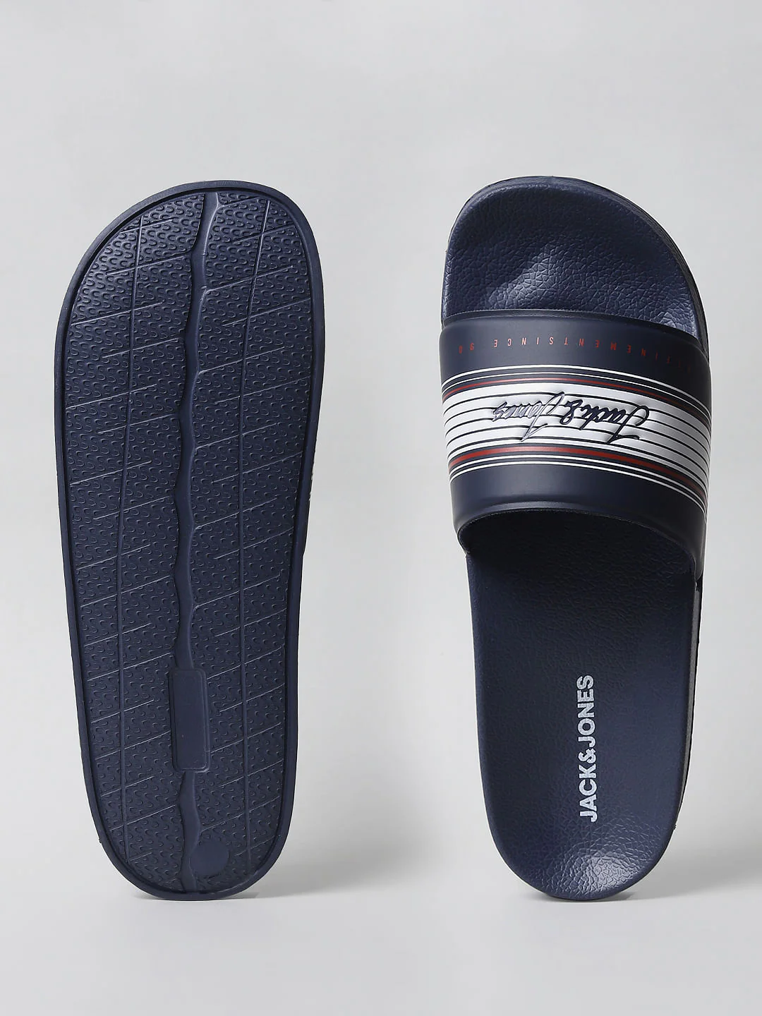 Blue Logo Print Sliders - Image 6