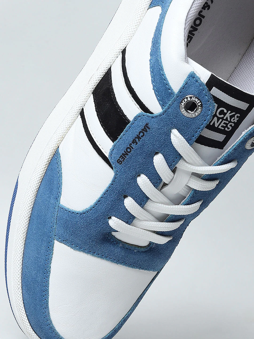 Blue Colourblocked Sneakers - Image 9