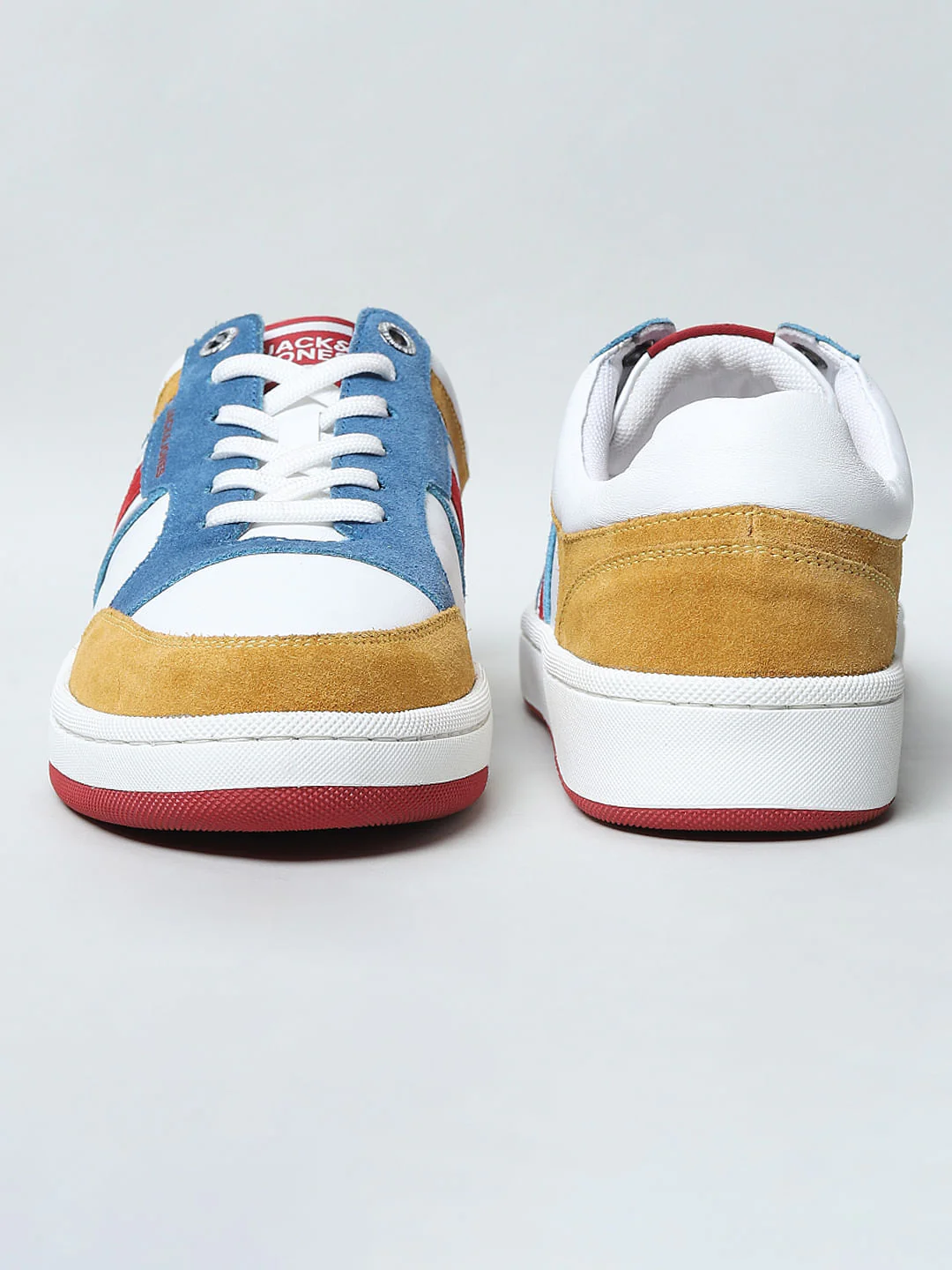 Yellow Colourblocked Sneakers - Image 8
