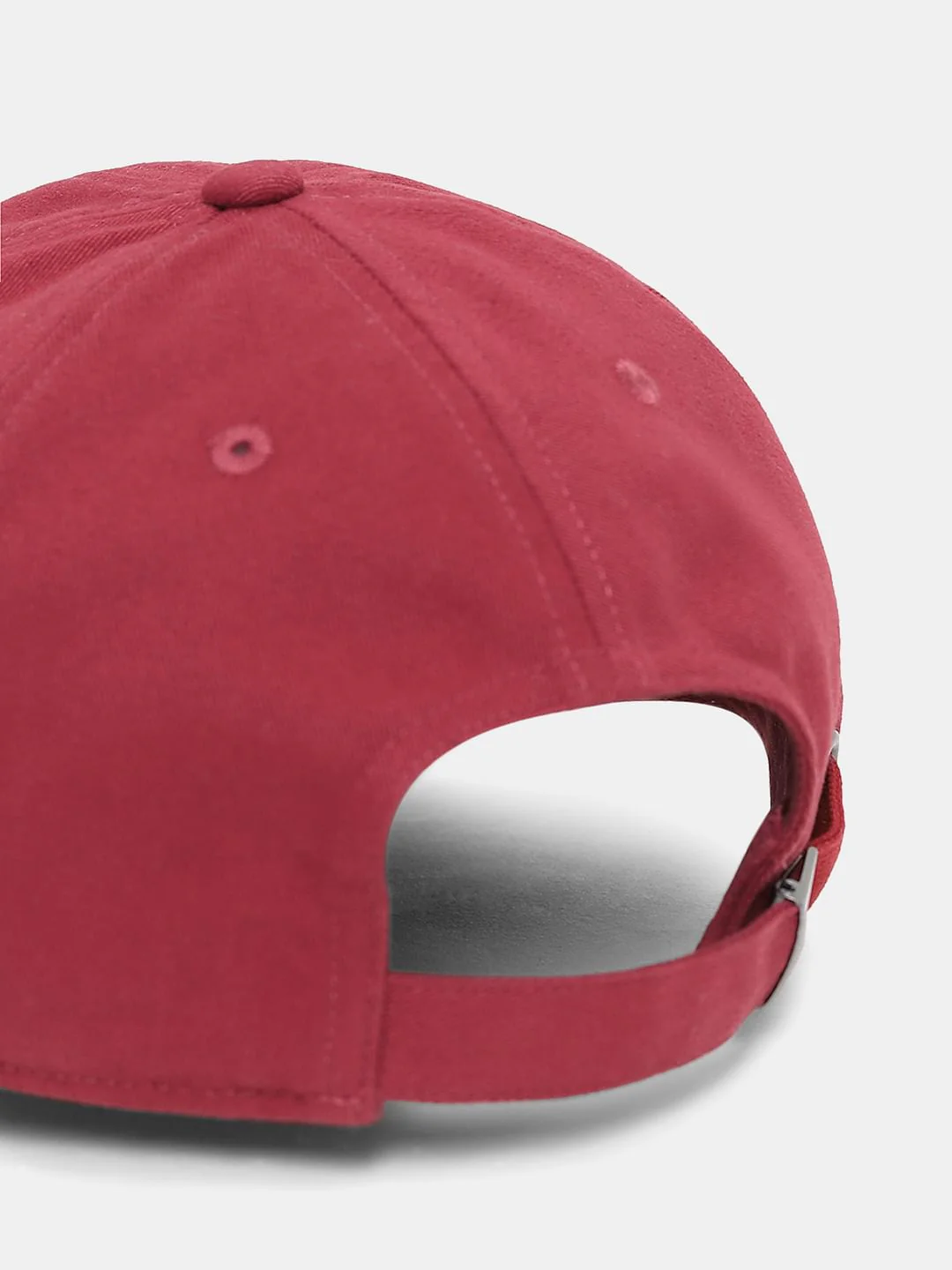 Red Logo Print Baseball Cap - Image 5