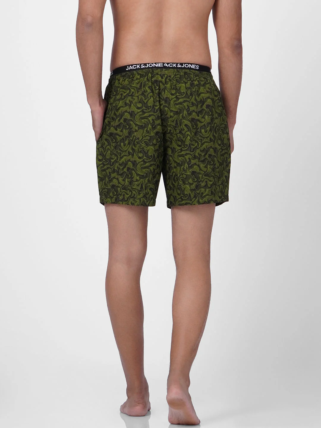Green Printed Boxers - Image 4