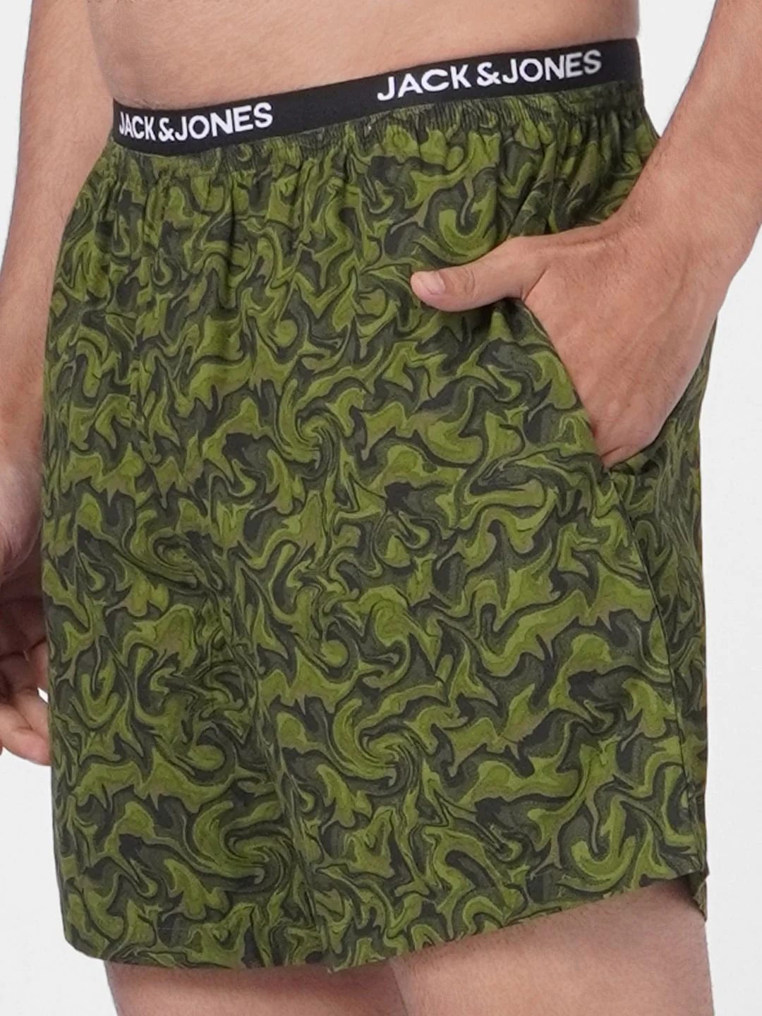 Green Printed Boxers - Image 5