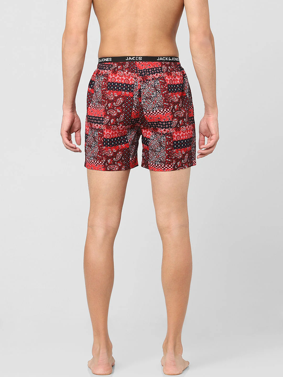 Red Paisley Print Boxers - Image 5