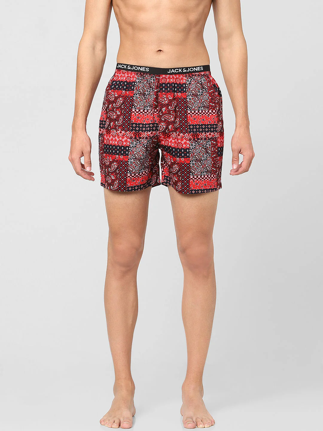 Red Paisley Print Boxers - Image 6