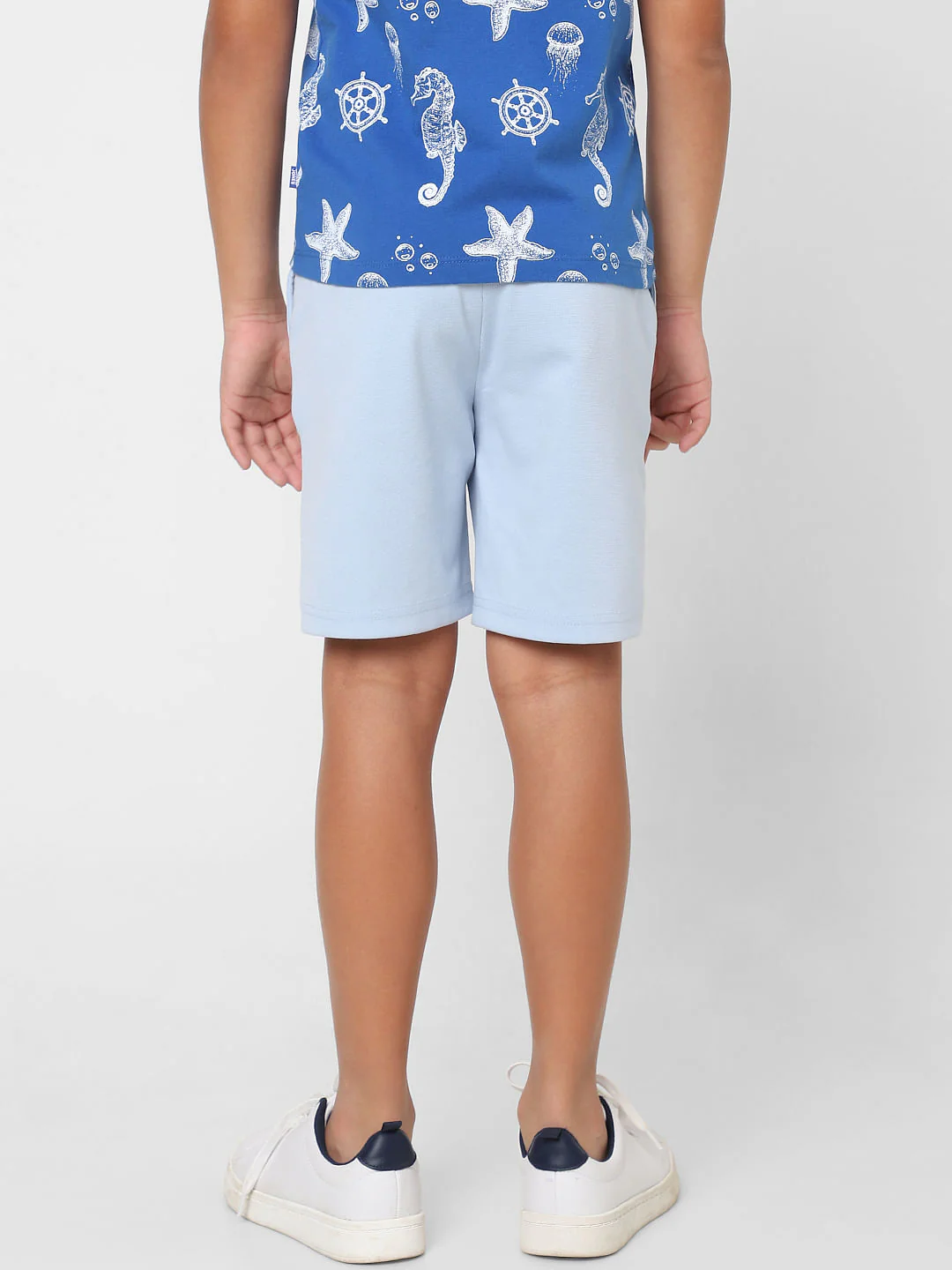 BOYS Light Blue Low Rise Shorts - Image 3