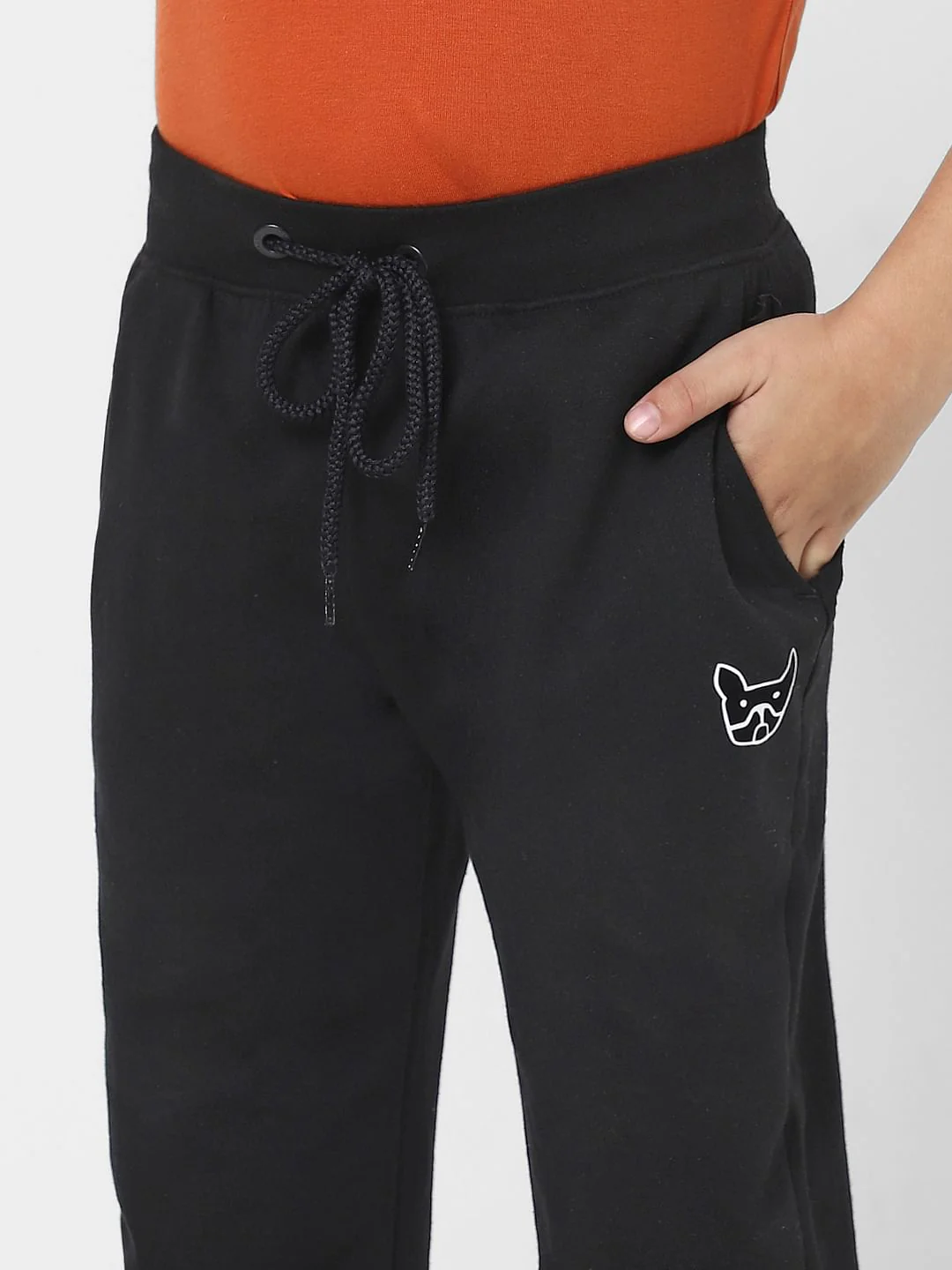 Boys Black Sweatpants - Image 5