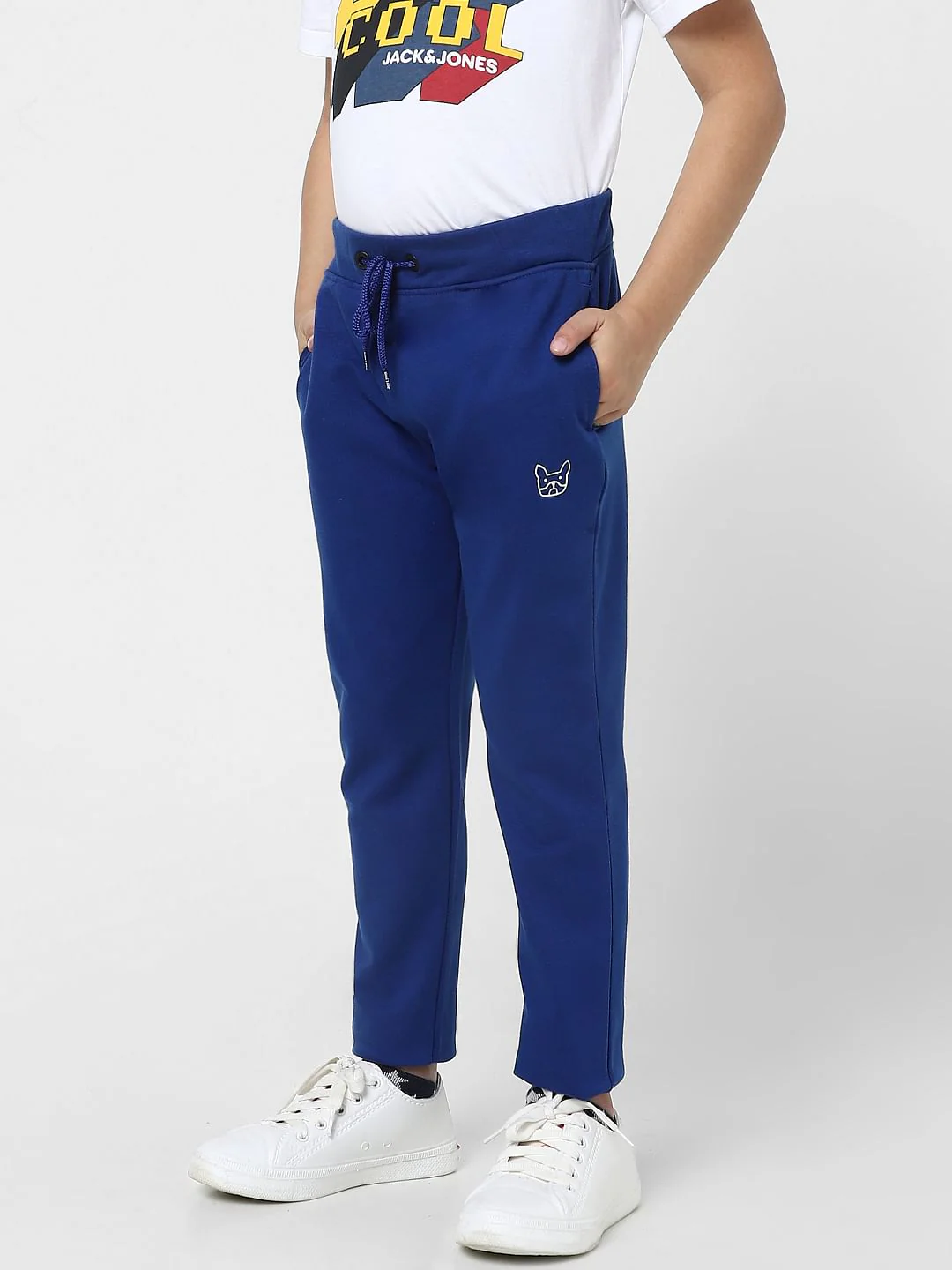 Boys Blue Sweatpants - Image 3