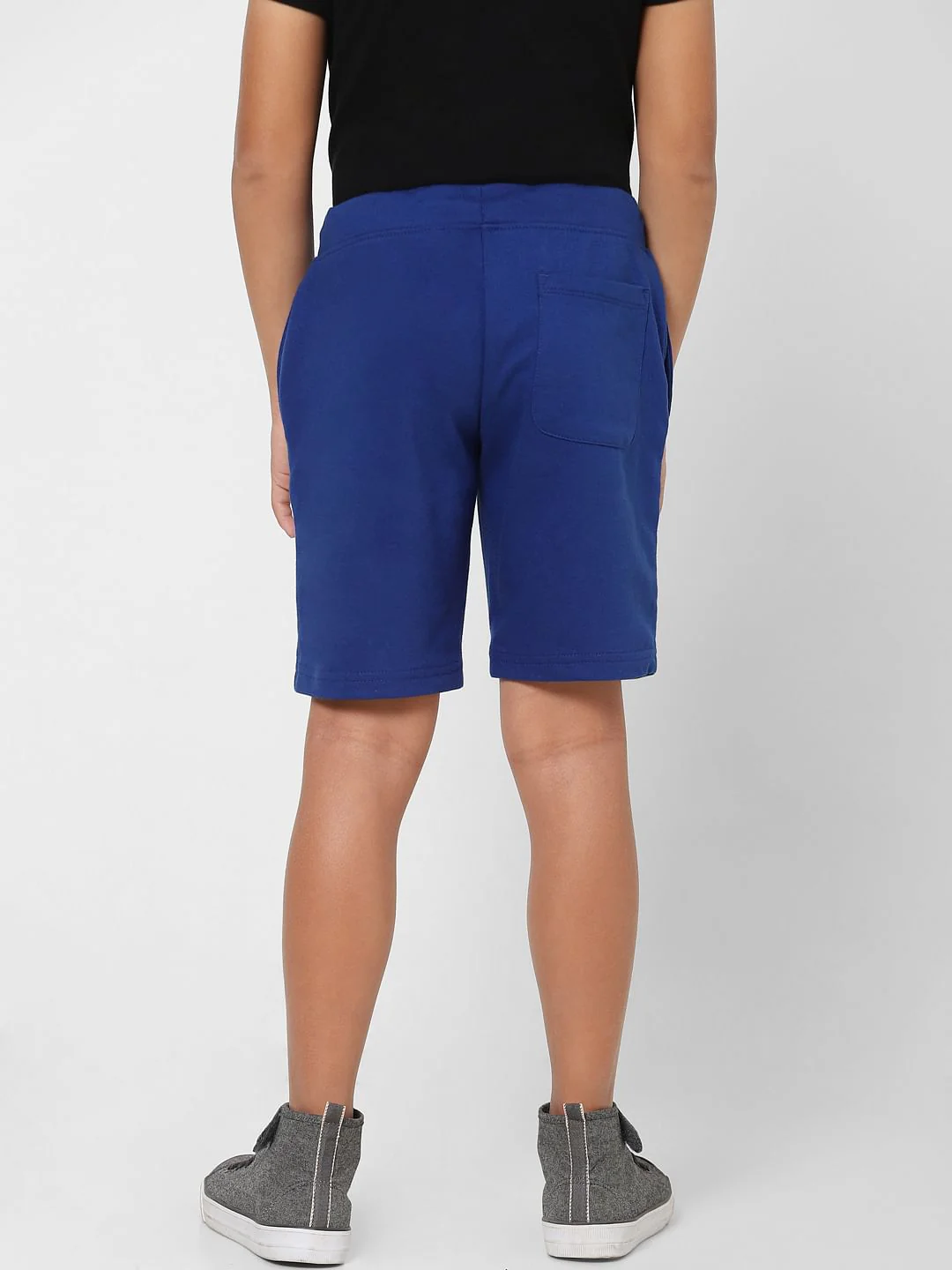 Boys Blue Low Rise Sweatshorts - Image 4