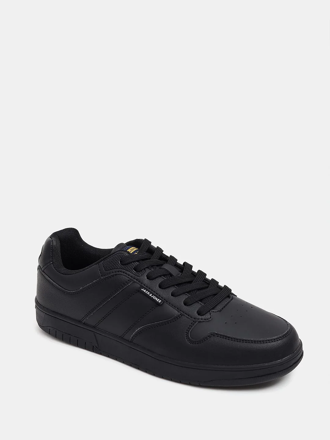 Black Lace Up Sneakers - Image 3