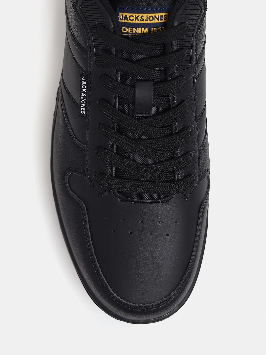 Black Lace Up Sneakers - Image 6