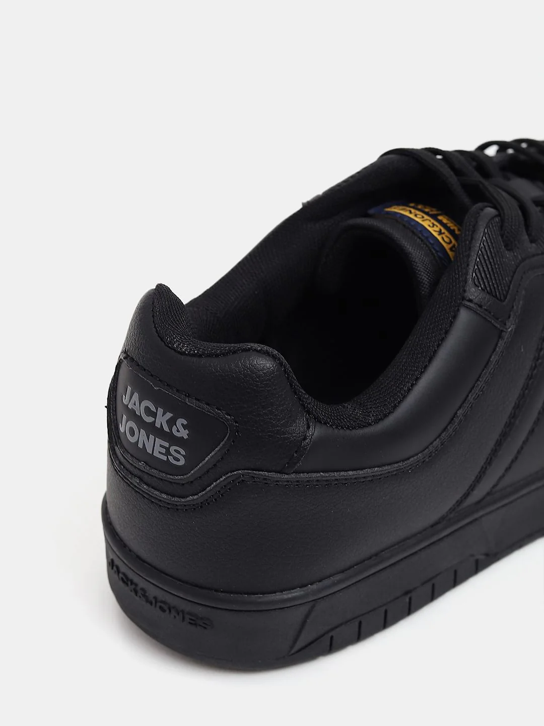 Black Lace Up Sneakers - Image 7