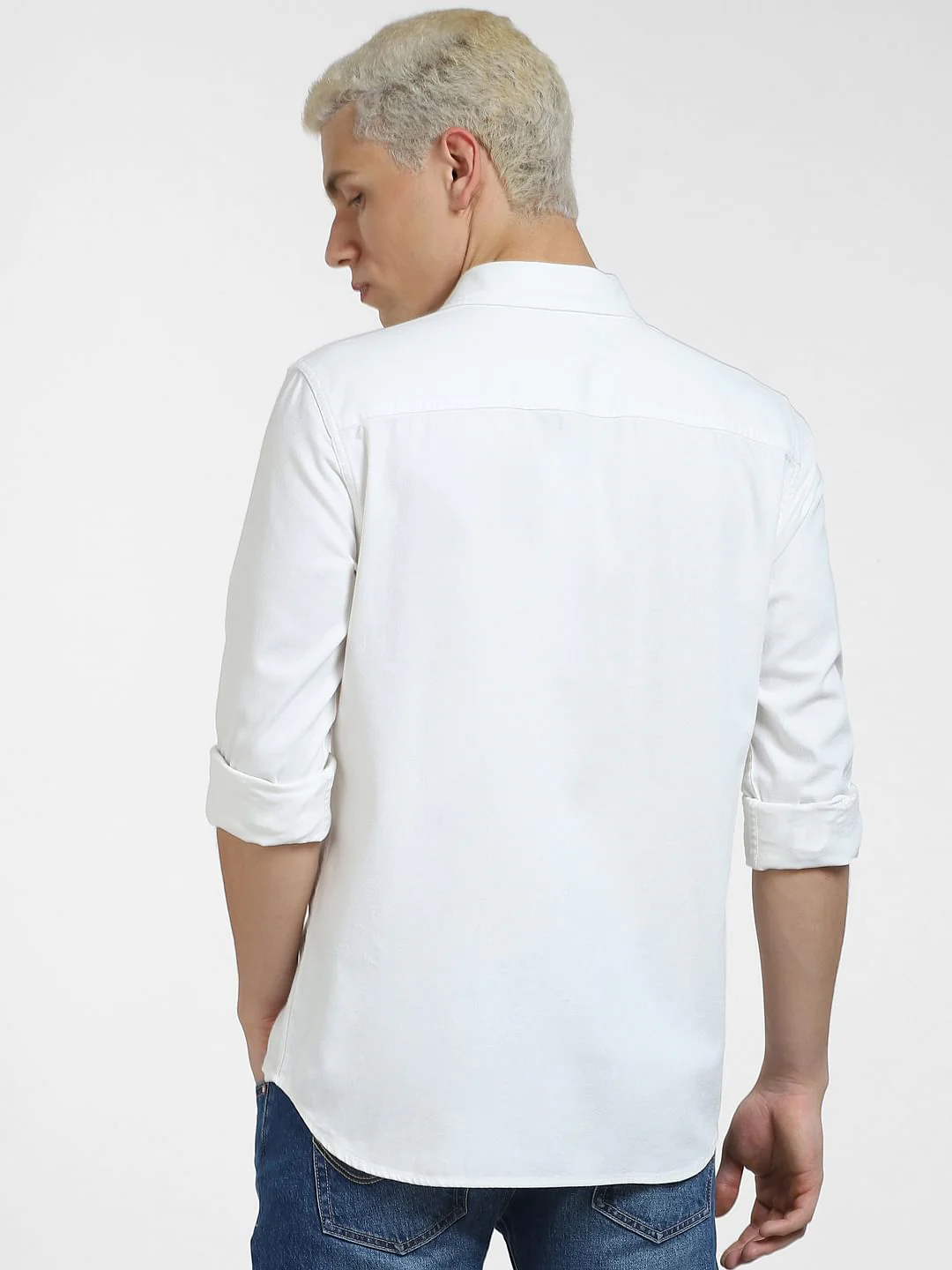 Off-White Denim Full Sleeves Shirt - Image 4