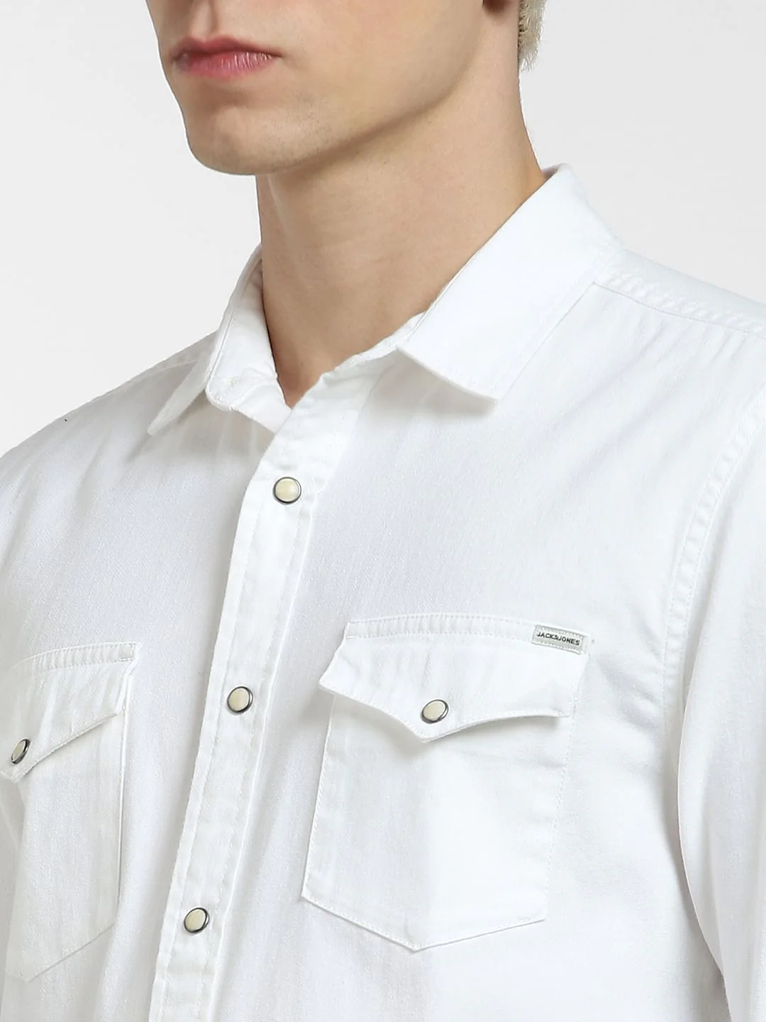 Off-White Denim Full Sleeves Shirt - Image 5