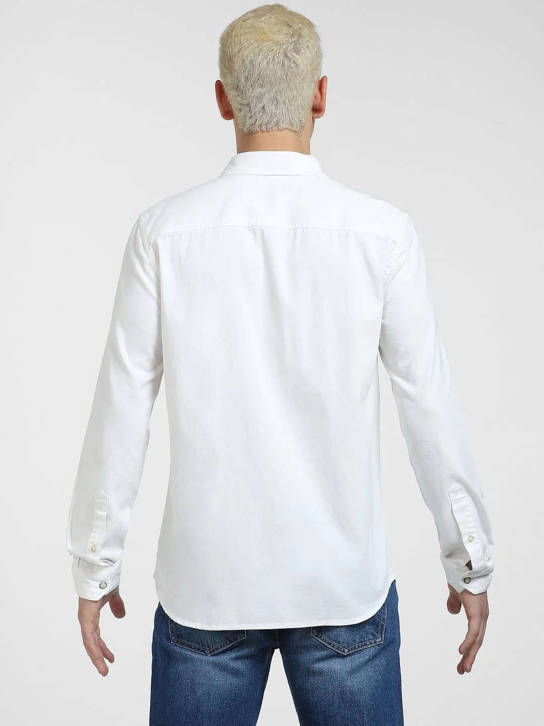 Off-White Denim Full Sleeves Shirt - Image 8