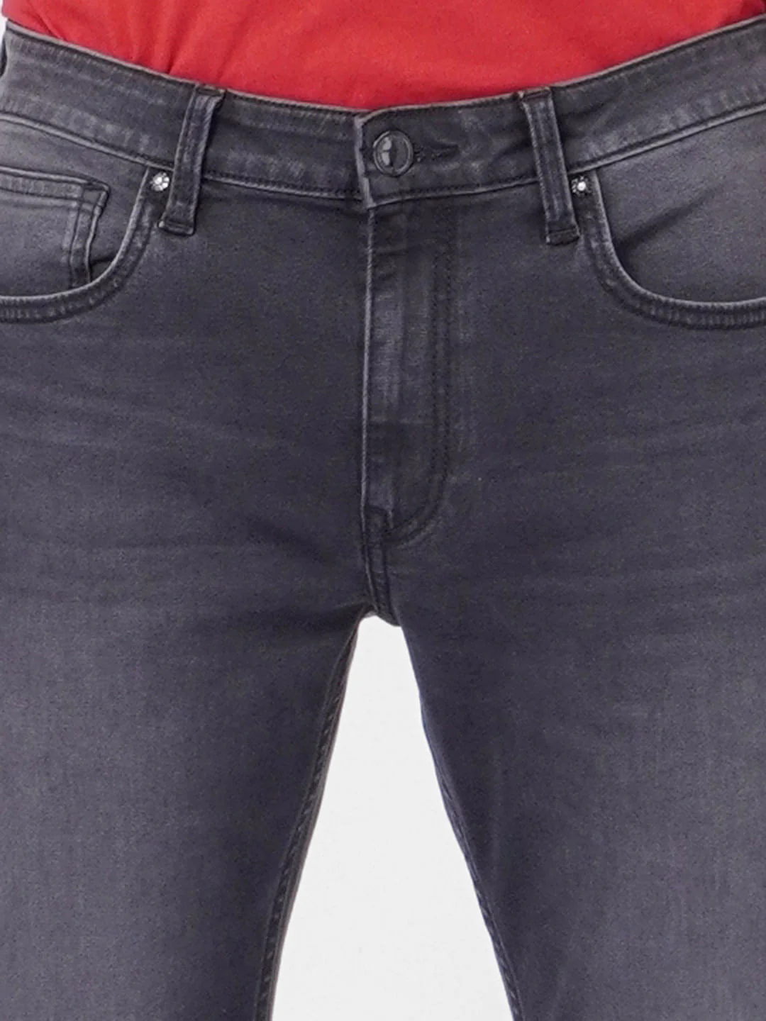 Black Low Rise Washed Ben Skinny Jeans - Image 5