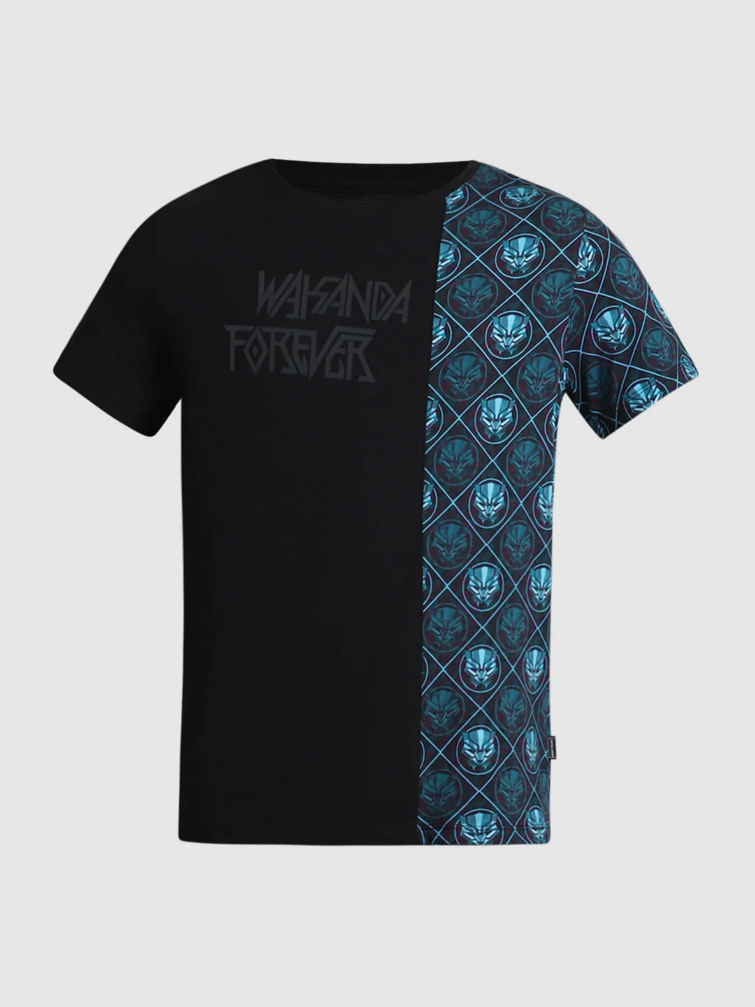 Jack&Jones X Black Panther Blue Printed Co-ord T-shirt - Image 7