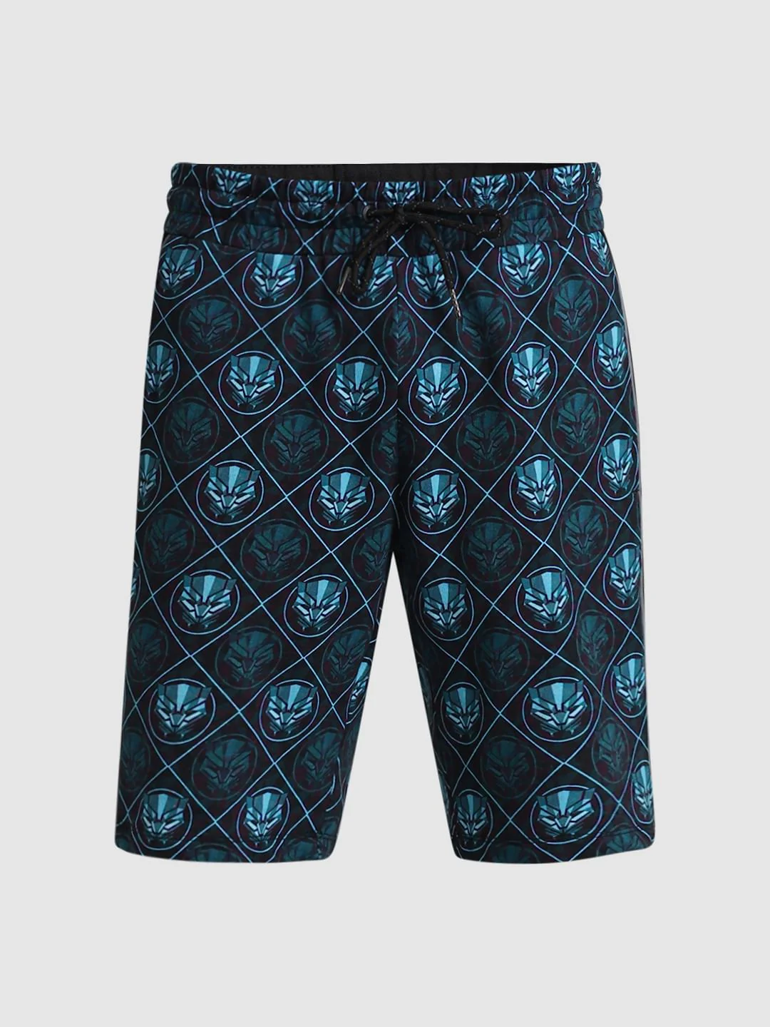 Jack&Jones X Black Panther Blue Printed Co-ord Shorts - Image 6