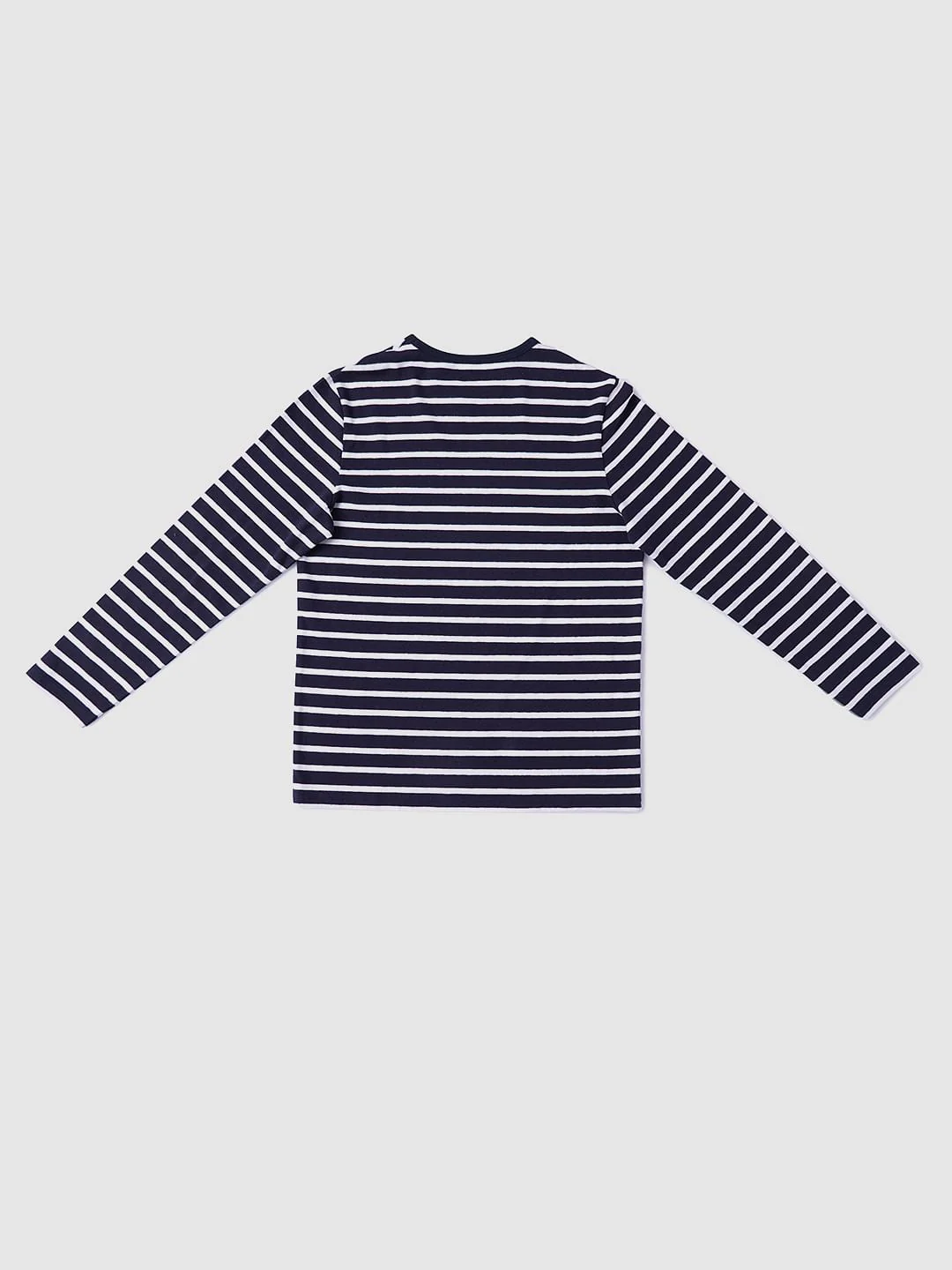 Boys Blue Striped T-shirt & Pyjama Night Suit Set - Image 5