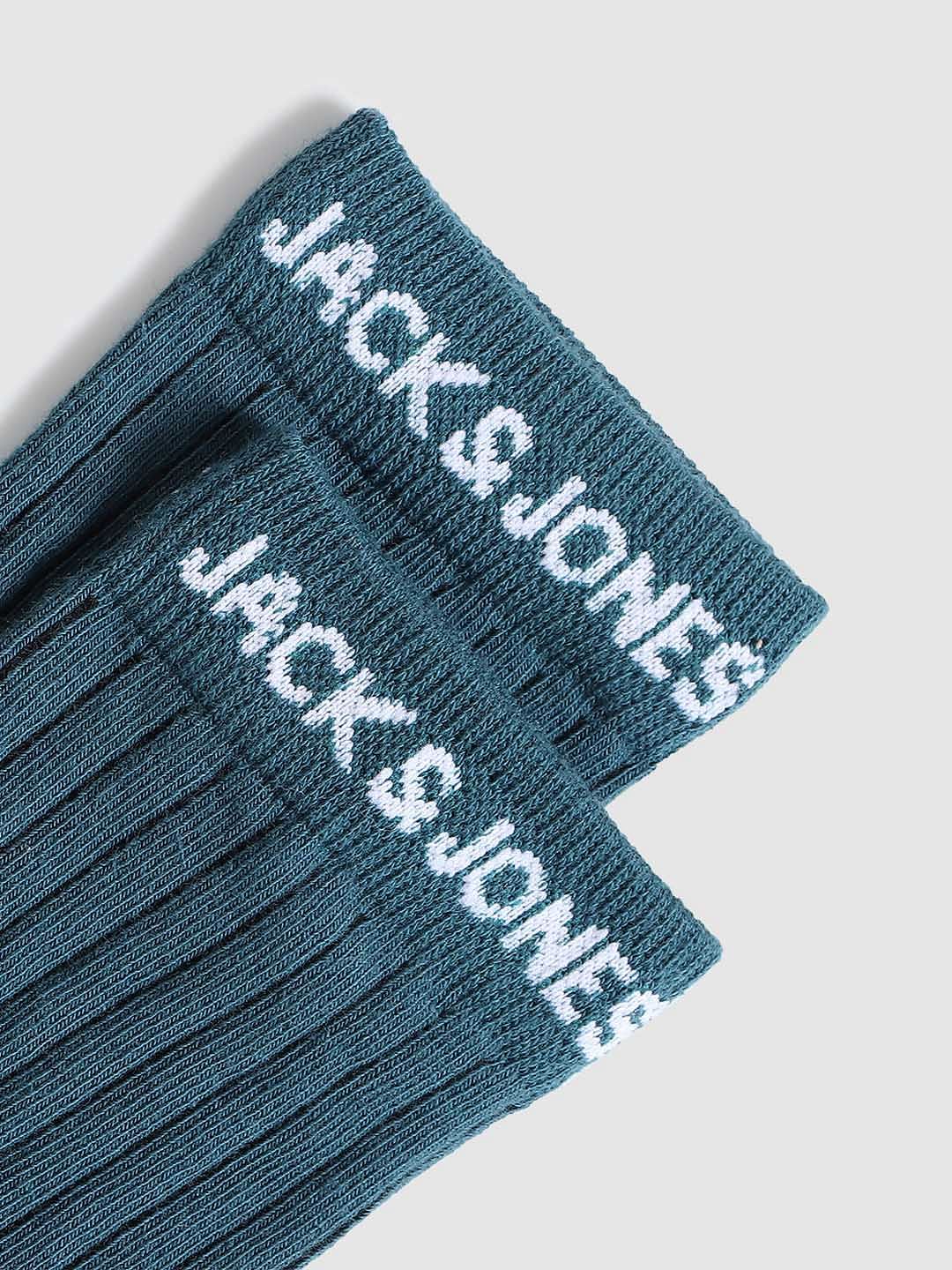 Pack of 3 Stripe Mid Length Socks - Multi-coloured - Image 10
