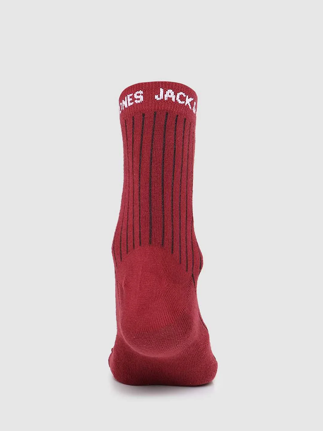 Pack of 3 Stripe Mid Length Socks - Multi-coloured - Image 4