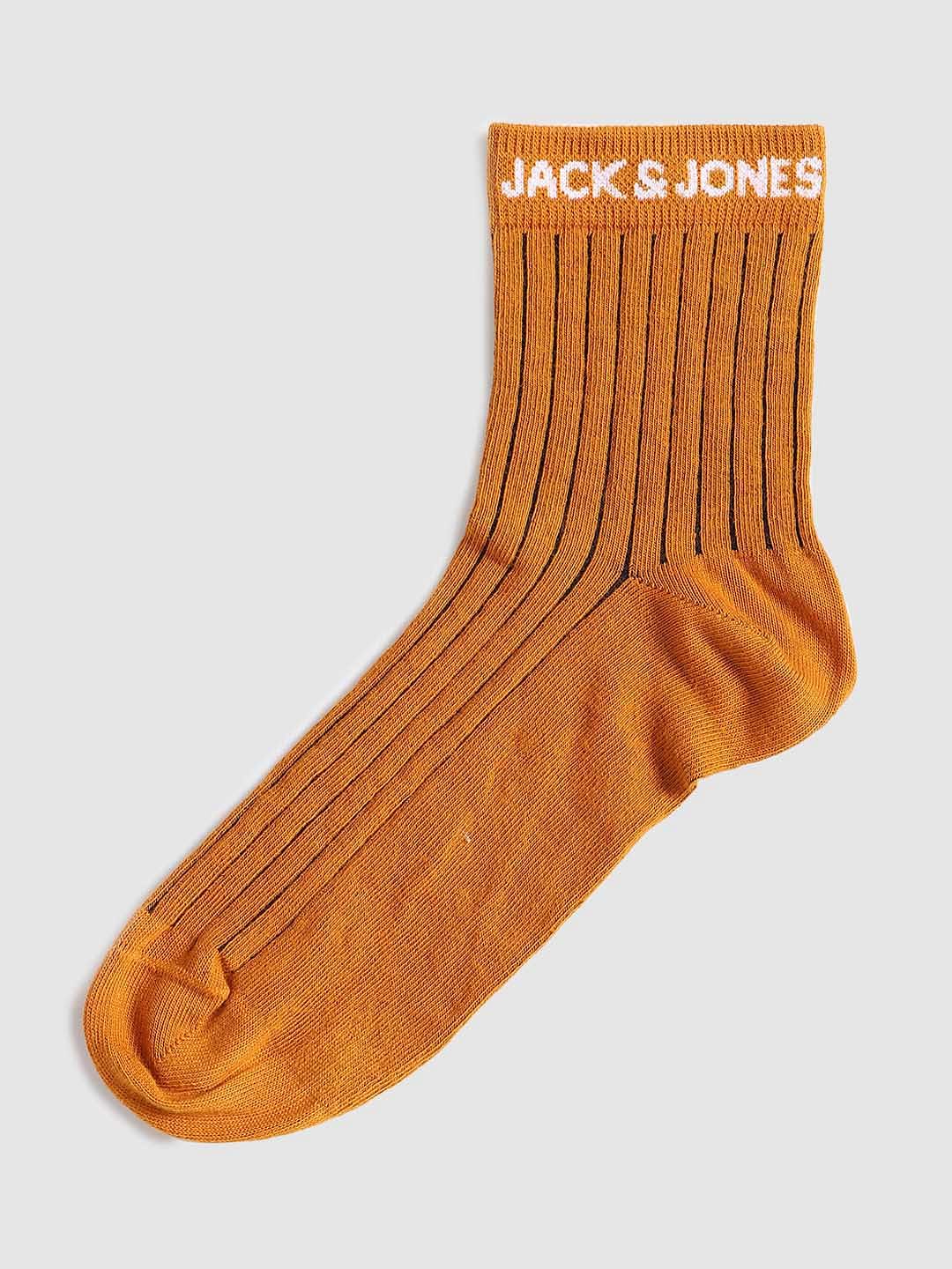 Pack of 3 Stripe Mid Length Socks - Multi-coloured - Image 8
