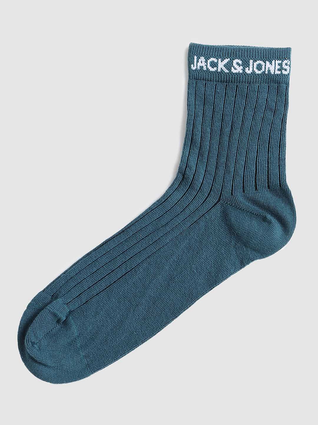Pack of 3 Stripe Mid Length Socks - Multi-coloured - Image 9