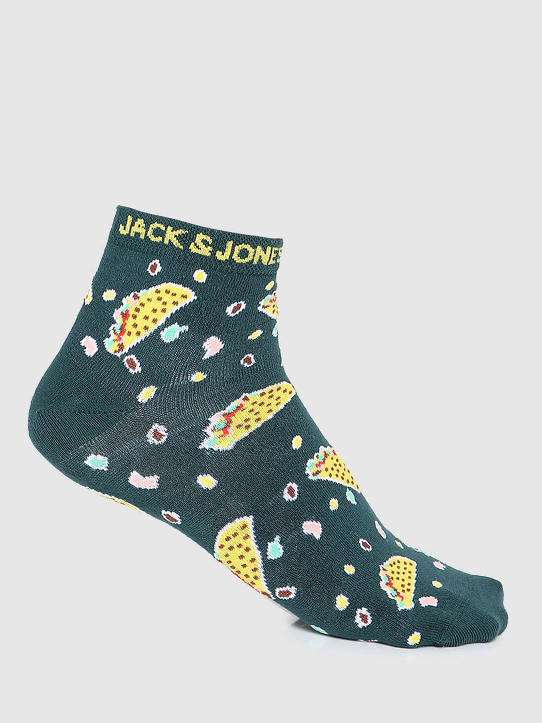 Pack of 2 Graphic Print Ankle Socks - Multi-coloured - Image 5