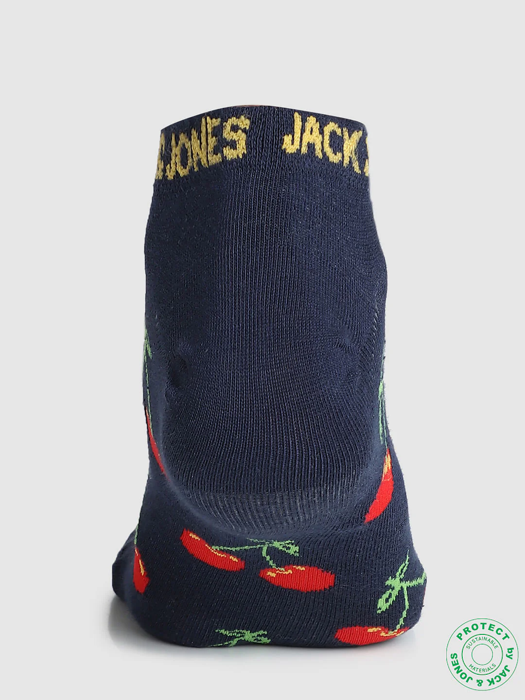 Pack of 2 Fruit Printed Socks - Blue & Pink - Image 8