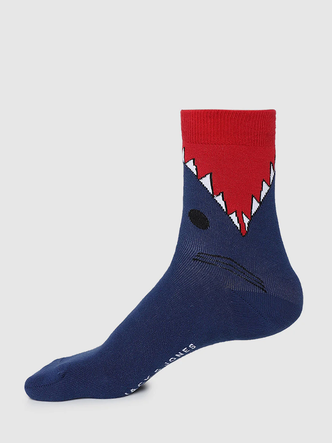 Blue Graphic Print Socks - Image 2