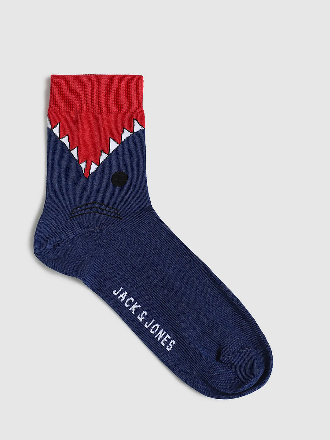 Blue Graphic Print Socks - Image 4
